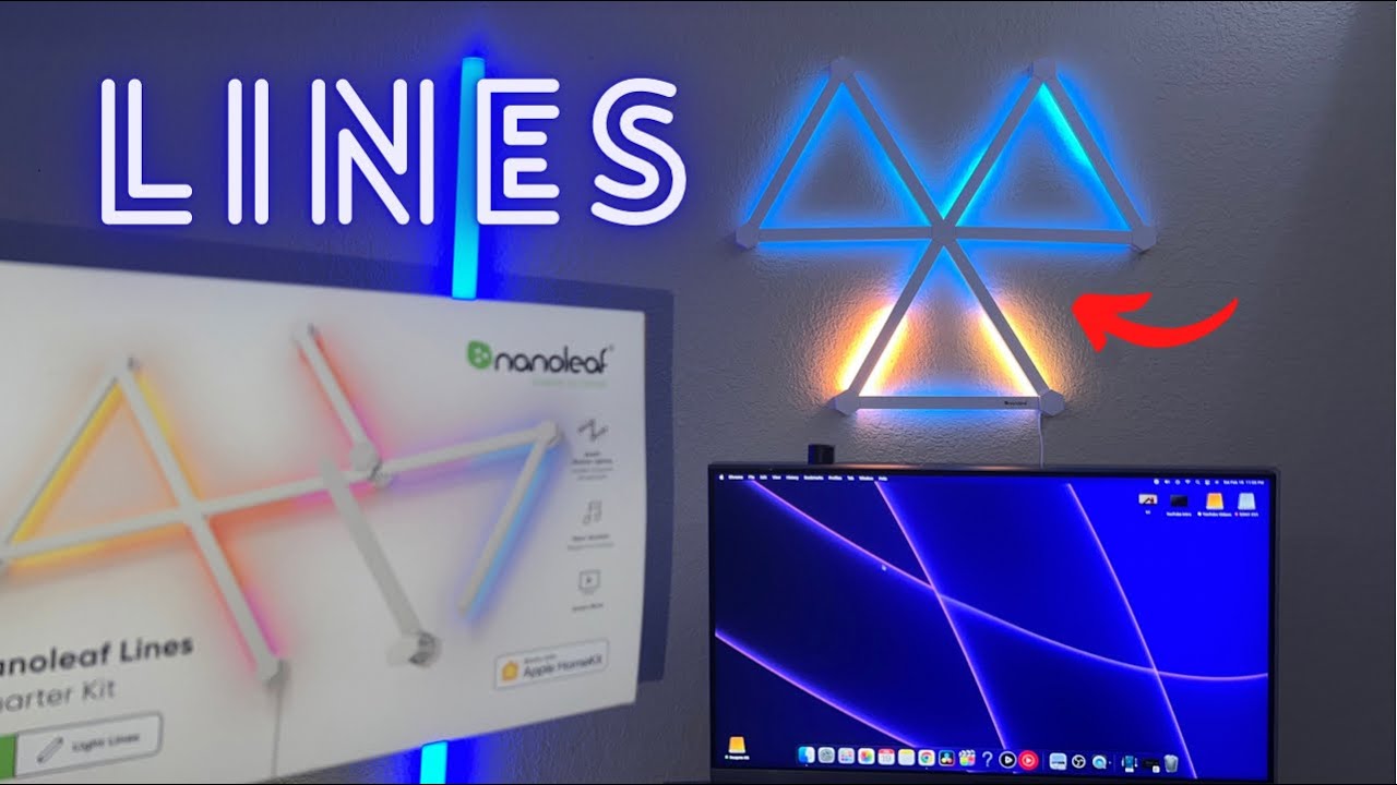 Nanoleaf Lines Unboxing & Setup! - YouTube