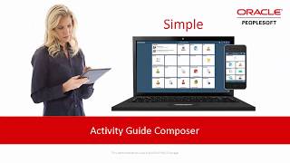 PeopleSoft Activity Guide Composer