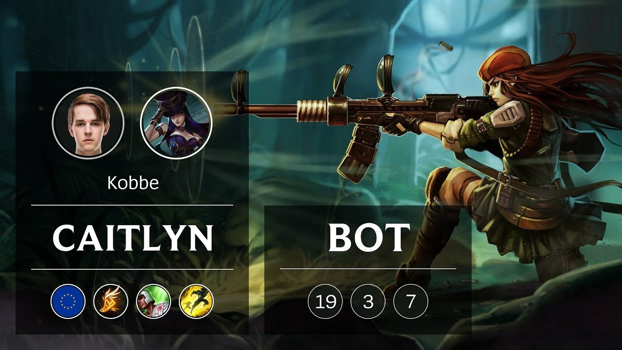 Caitlyn ADC vs Ezreal - EUW Challenger Patch 8.24