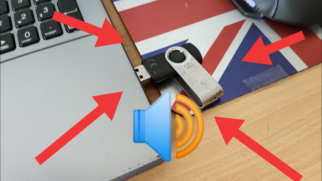 comment mettre un son quand on branche une clef USB - YouTube