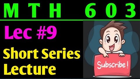 Mth603:Important short series lecture¦¦Lec #9¦¦Numerical Analysis¦¦Maths by Zahfran