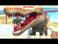 Carnivore Dinosaurs vs Fantasy -  Animal Revolt Battle Simulator