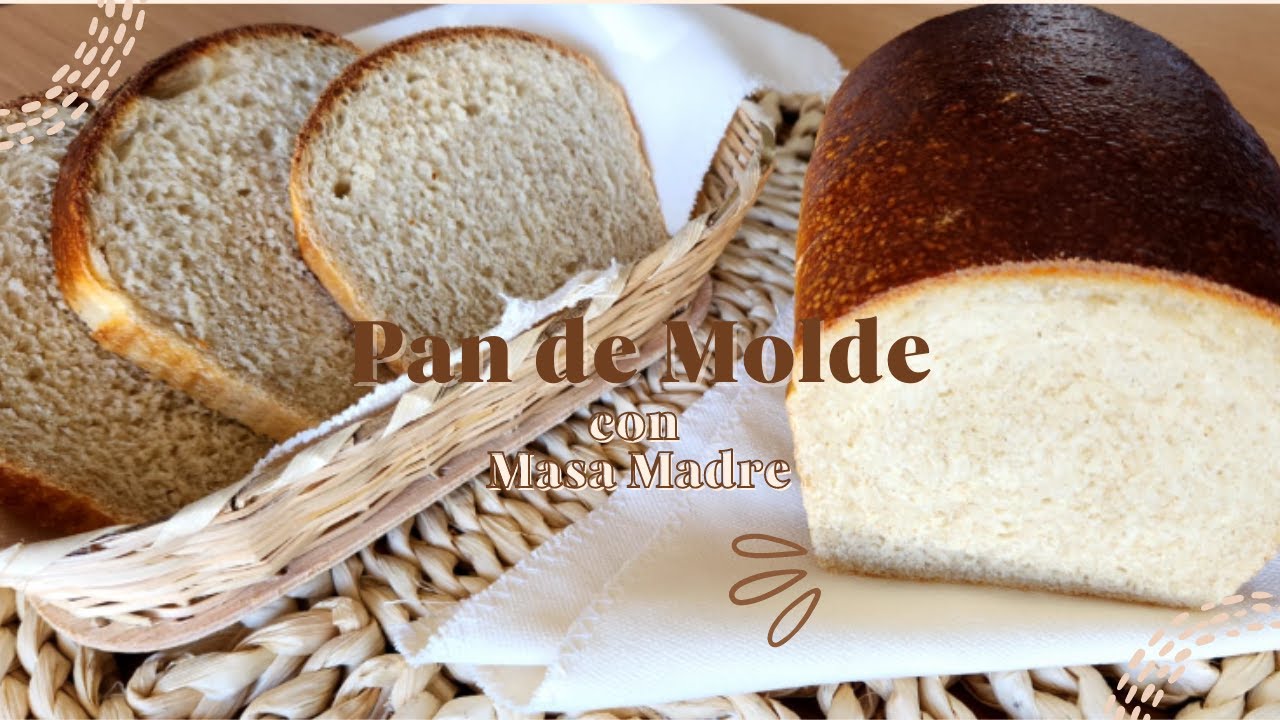 Pan de molde con masa madre 🍞😋tipo Sándwich🥪