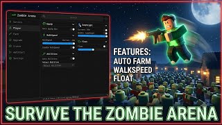 Survive Zombie Arena Script | This Script Is BROKEN... (Auto Farm + WalkSpeed) 2026