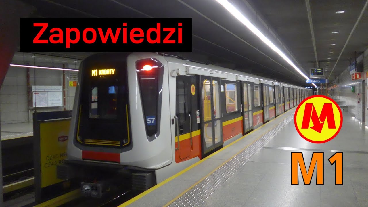 [Metro Warszawa] Zapowiedzi/Announcements/Ansagen M1 Kabaty - Młociny (Reupload)