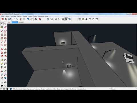 how to create light in sketchup