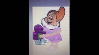 Mr. Barney Doll Happy Dwarfs