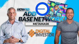 ADD BASE NETWORK to METAMASK and ADD USDC