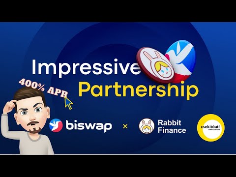 Megjött a Nyuszi a Biswap-re! Elérhető a Rabbit 400% APR...