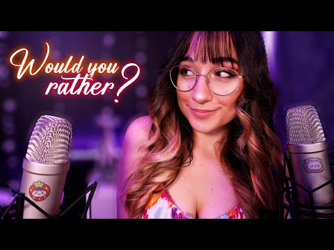 ASMR | Would You Rather? 👀 With Ear-to-Ear Whispers 🧡