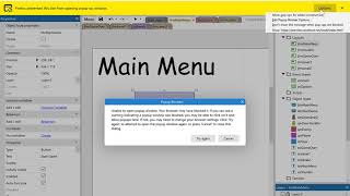 Video 2 of 2  - Construct 3 - How to setup a game template