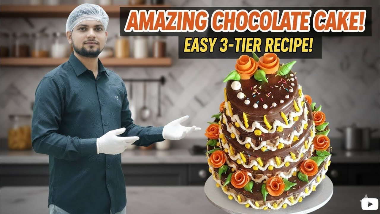 5 Tier Wedding Cake  Chocolate Loaf Cake ||EB ISMAILCAKE|| 