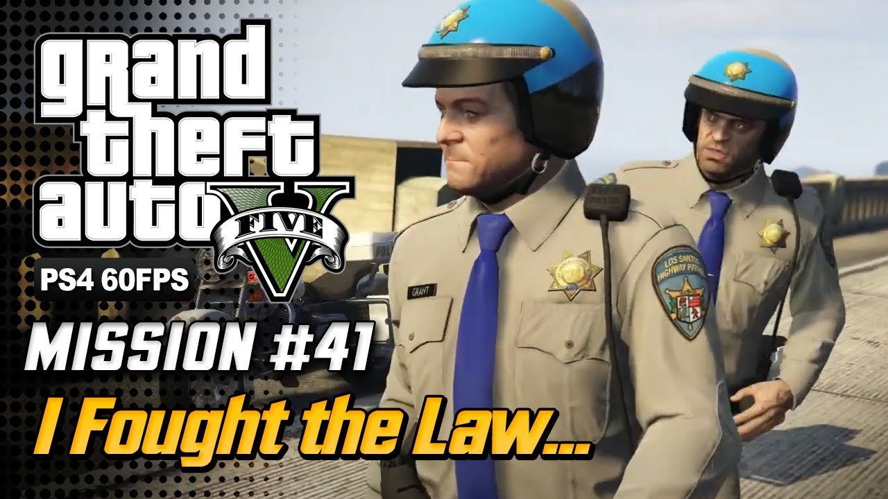 GTA 5 - Mission #41 - I Fought the Law... [100% Gold Medal Walkthrough ...