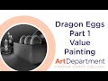 Dragon Eggs Part 1 Texture Painting