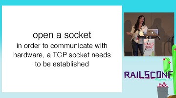 RailsConf 2017: Outside the (Web) Box: Using Ruby for Other Protocols by Danielle Adams
