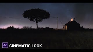 CINEMATIC post-processing in After Effects Tutorial