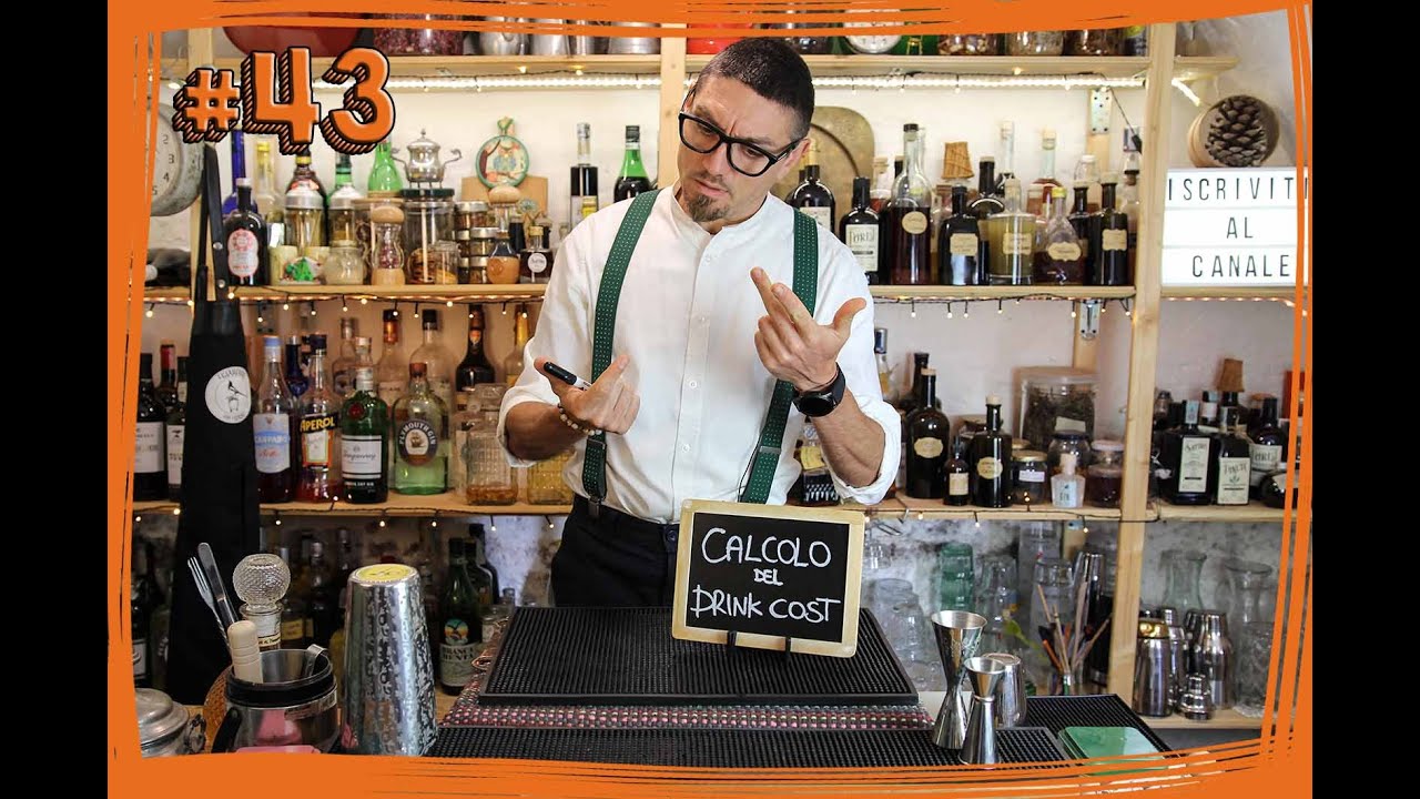 #43 ABC del Bartender- Cosa devi sapere per CALCOLARE il DRINK COST - Il Giardino sotto il Naso