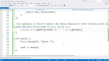 Programare Orientata Obiect (POO) in C++ - Supraincarcare operatori