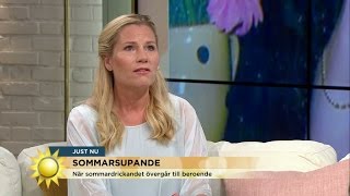 Alkoholmissbruk: "Var inte rädd att tala med personen som dricker" - Nyhetsmorgon (TV4)