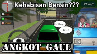 PENUMPANG PENUH , BENSIN KEHABISAN ??????? || SOPIR GAUL || Android Game Angkot D Game 2020 screenshot 3