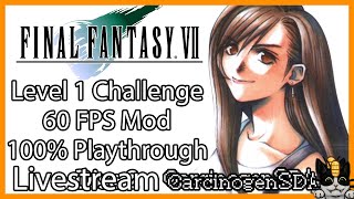 [No Commentary] [Disc 2] Final Fantasy VII (PC 60FPS) - Level 1 Challenge, All Achievements (100%)