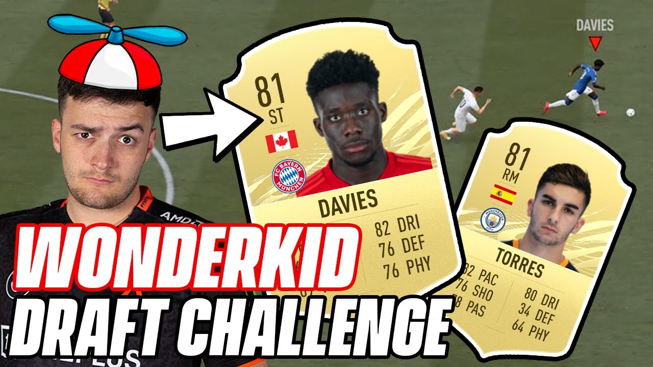 I WON A FUT DRAFT WITH A FULL WONDERKIDS TEAM!! FIFA 21!!