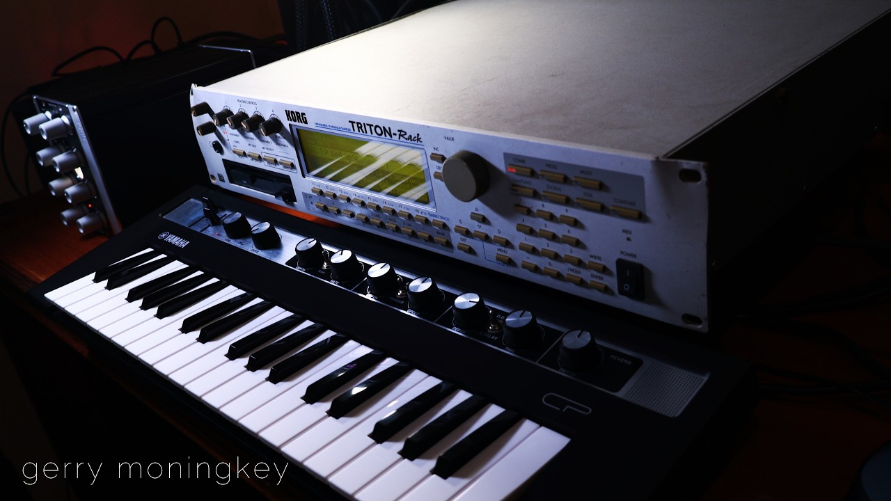 Terapolis | Korg Triton Rack ft. Roland R-8 MK II | Chill Smooth