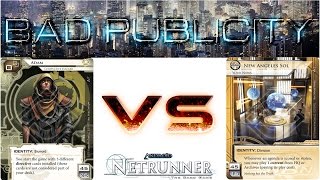 Let's Play Netrunner - Decklist of the Week - Adam vs New Angeles Sol
