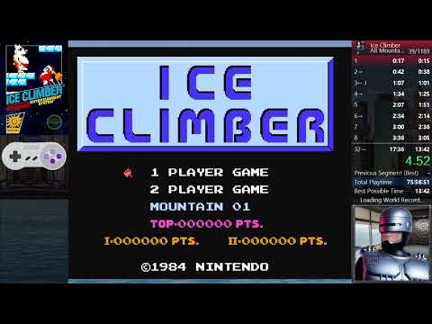 Видео: Ice Climber Айс Климбер 7m 19s (16 гор)