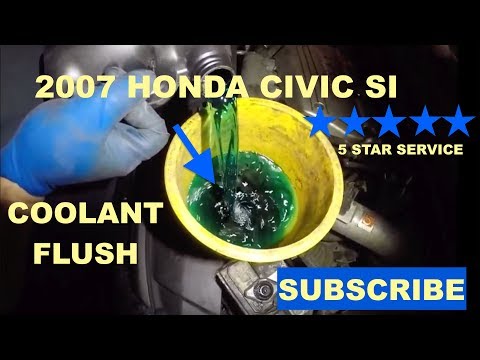 how-to-do-a-coolant-flush-on-2007-honda-civic-si