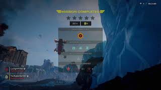 Testing out the belt fed GL and getting crushed by a Vox Machine in Helldivers 2