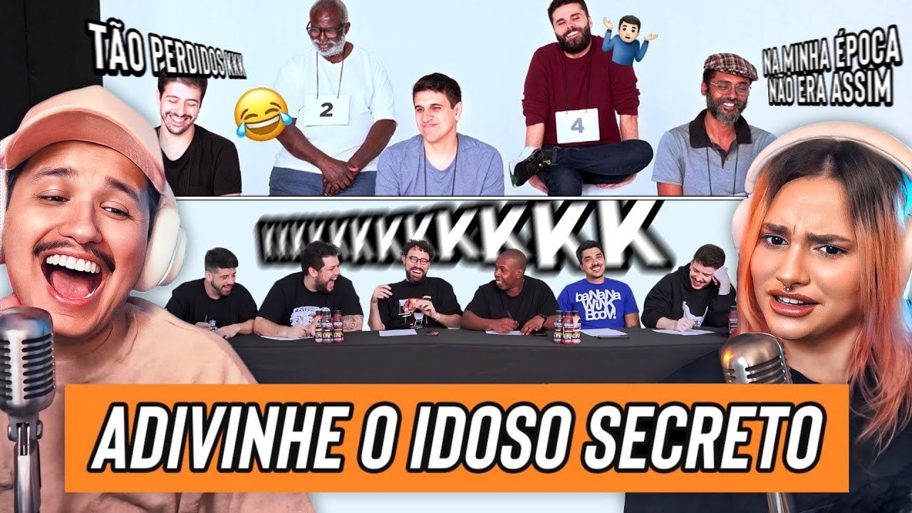 Quem é o IDOSO? 1 idoso SECRETO vs 6 ADULTOS | AQUELES CARAS