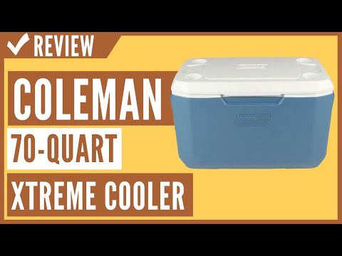 Coleman 70 Quart Xtreme 5 Day Heavy Duty Cooler Blue Review