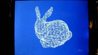3D Bunny on a chinese MP4 (SPMP3052)