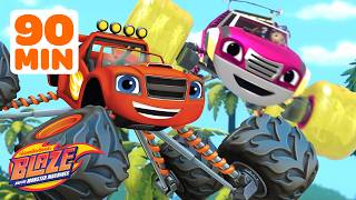 blaze s big jumps transformations missions more blaze monster
