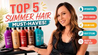 Top 5 Hair Care Recommendations for Summer! #haircaretips