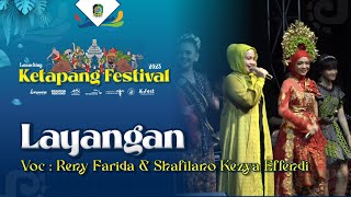 Layangan | Cover By Reny Farida & Shafilano Kezya Effendi [ live ketapang festival 2023 ]