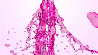 Pink Water Splash And Pouring | Motion Graphics - Envato elements screenshot 5