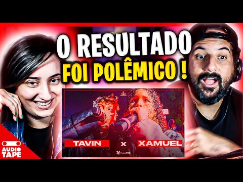 (PEGOU 🔥) XAMUEL X TAVIN | BATALHA DA ALDEIA | EDIÇÃO TRAPSTAR | AUDIO TAPE REACT