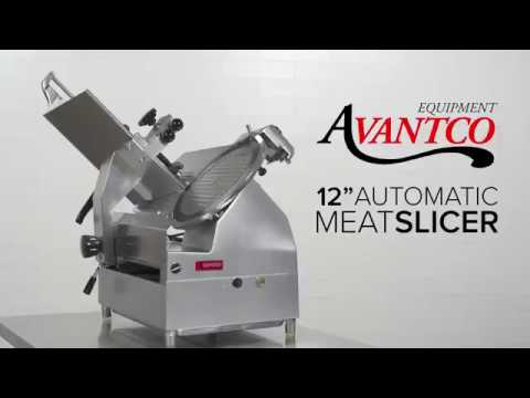 Avantco SL310 10 Manual Gravity Feed Meat Slicer - 1/4 hp