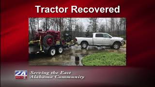 Stolen Antique Tractor Found in Jacksonville
