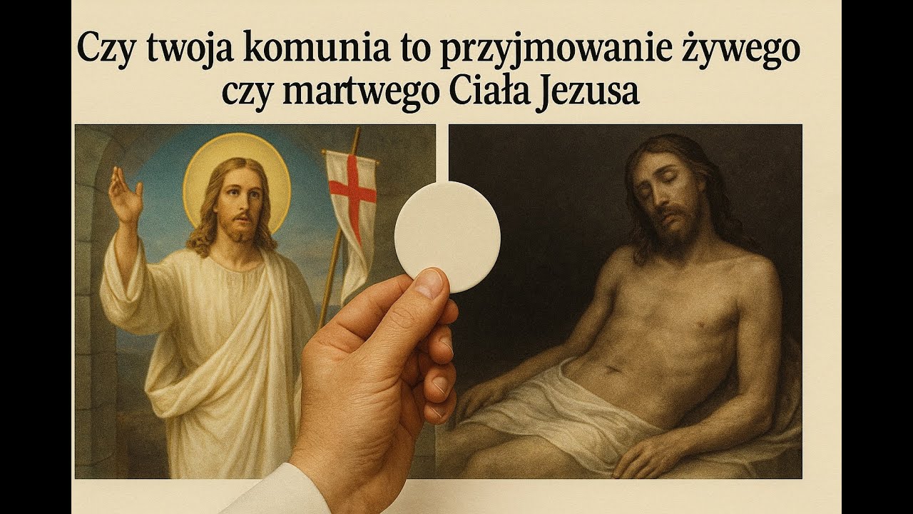 " Zastanów się czy nie przyjmujesz przypadkiem martwego ciała ? " #dyrdy #kazania #tradycja