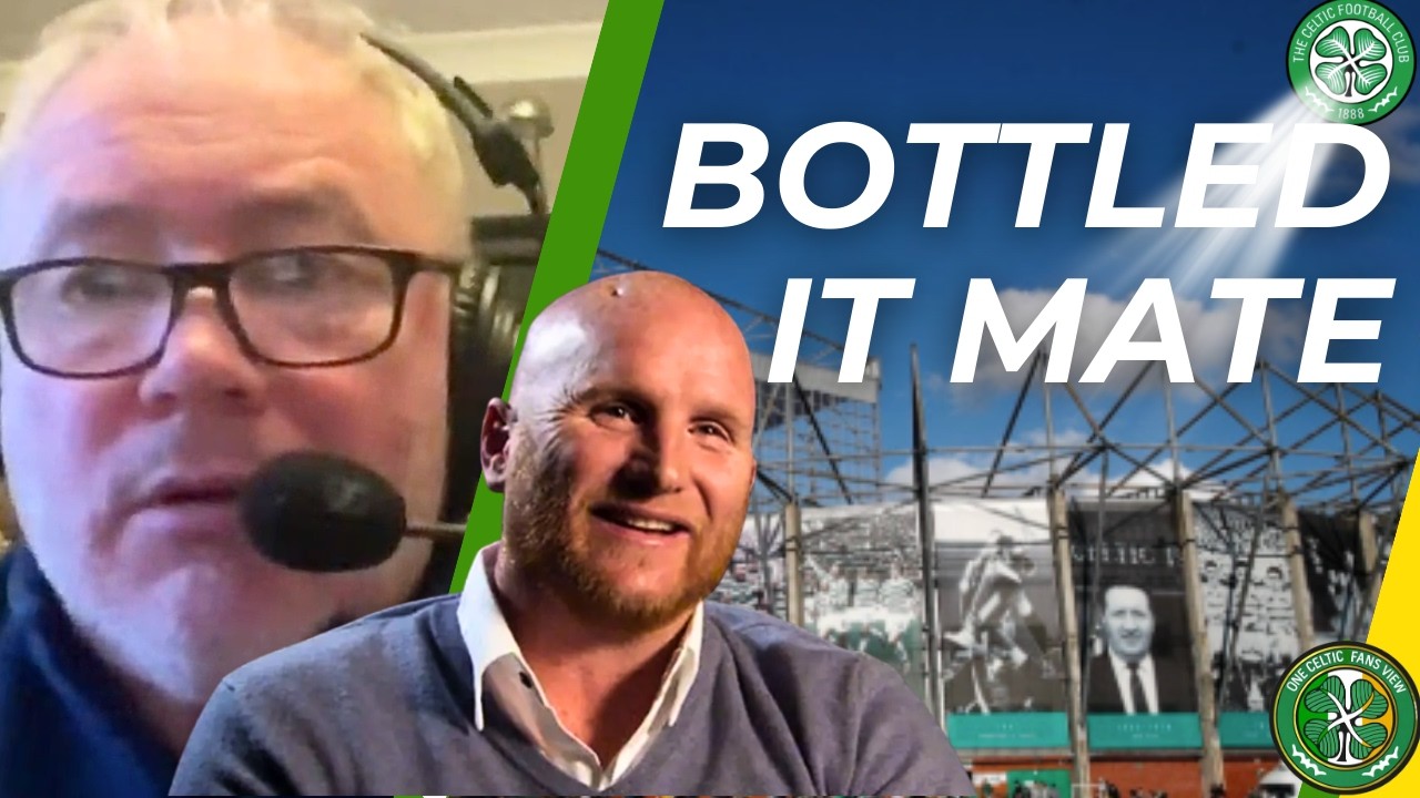 Celtic john hartson McCoist on the Rangers Celtic game