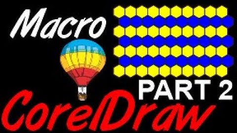 Corel Draw Tips & Tricks Duplicator Macro ARRAY Part 2