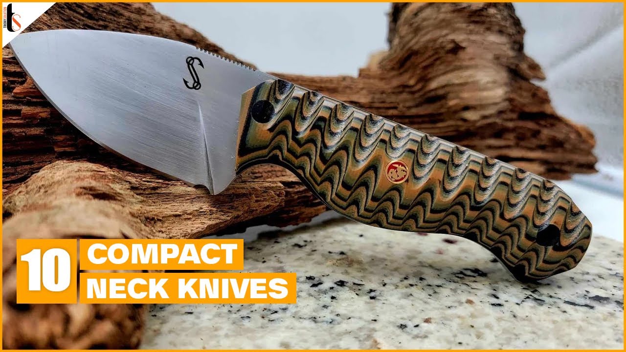 10 лучших компактных шейных ножей для повседневного ношения в 2025 году