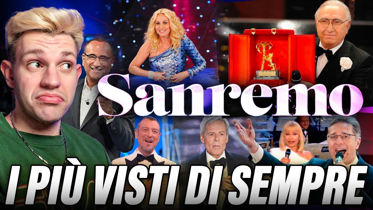 SANREMO: i 5 PIÙ VISTI di Sempre! 💐