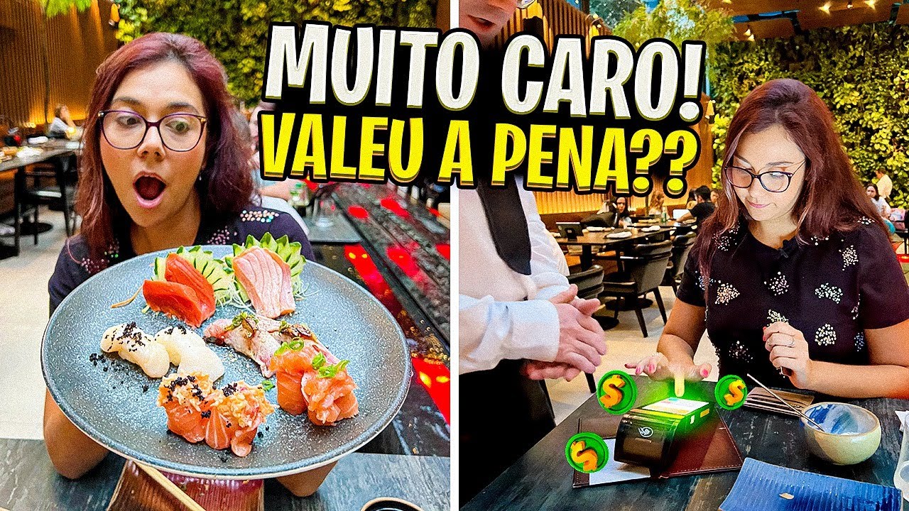 RODÍZIO japonês em SP. Muito caro! Valeu a pena? 🍣 - Sushi Nami