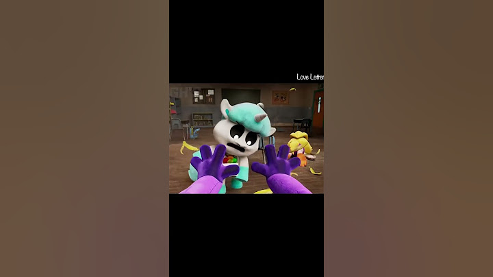 Love Letter Poppy Playtime Chapter 3