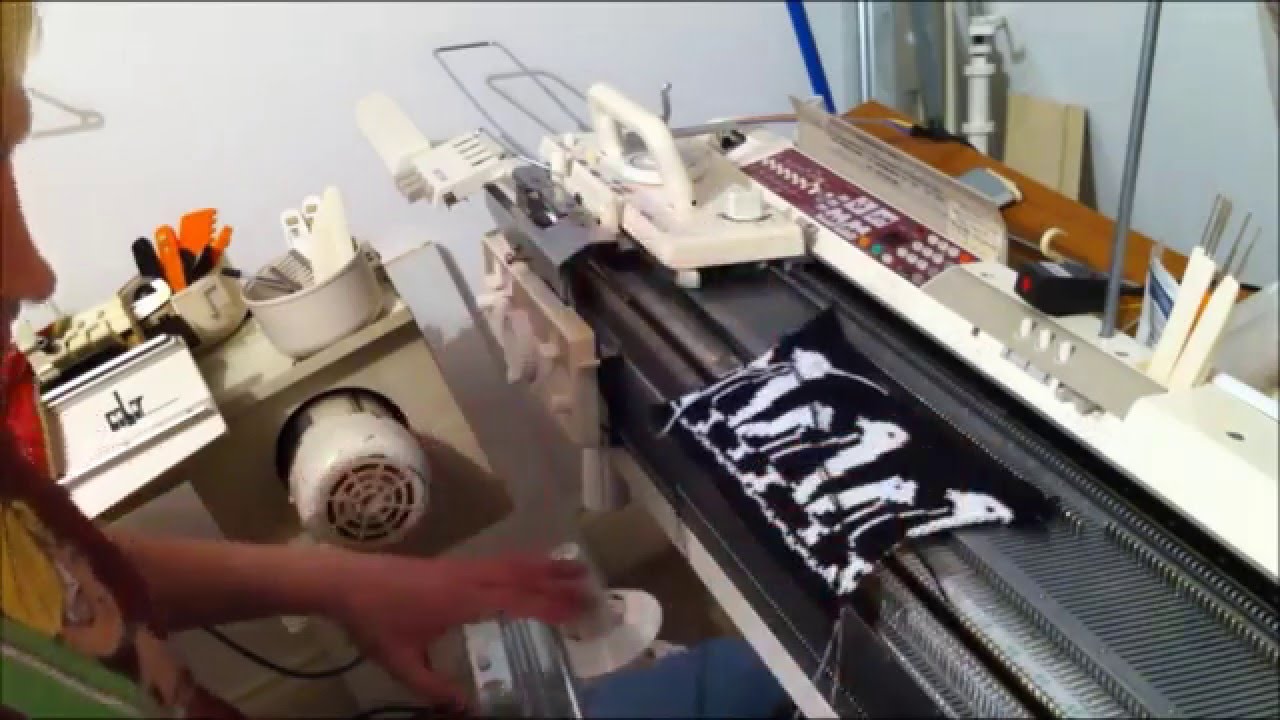 Double Bed Jacquard- Birdseye on a Brother 950i (Second Version)