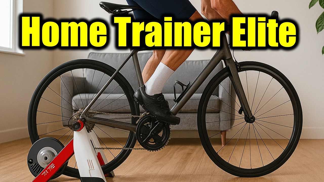 Elite le Home Trainer de Vélo Compact et Facile d'Utilisation !